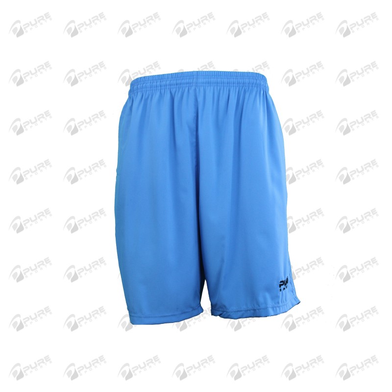 light blue athletic shorts