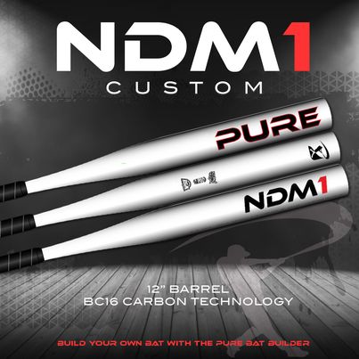2022 Pure Sports - Custom 1 Piece NDM1 Game Ready Bat