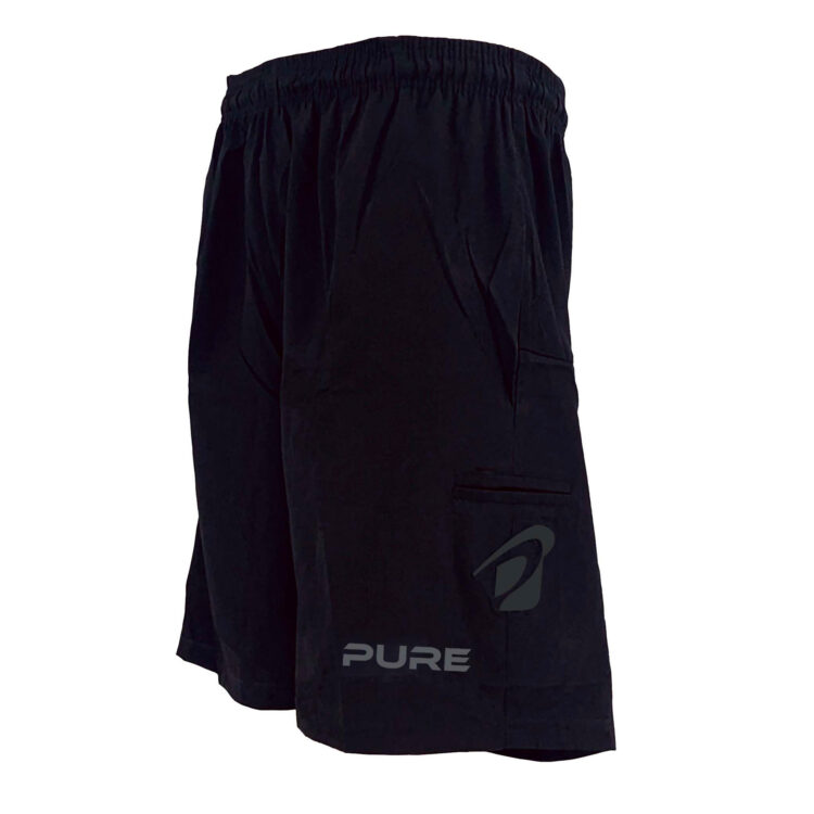 Pure Men's Shorts - Black w/ Reflective Logo