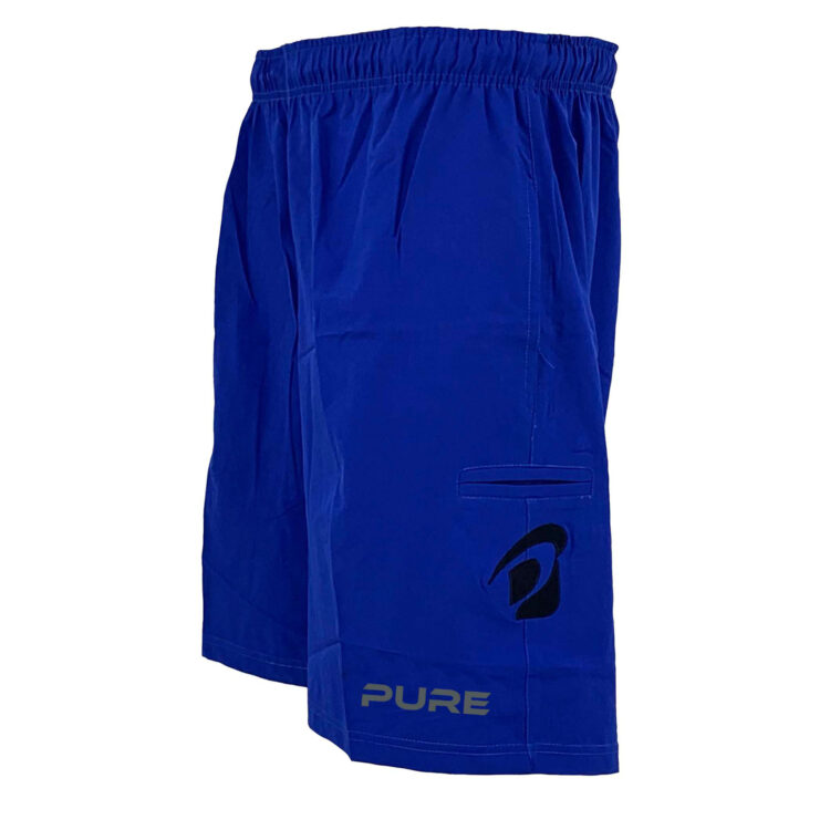 Pure Men's Shorts - Royal Blue w/ Reflective Logo