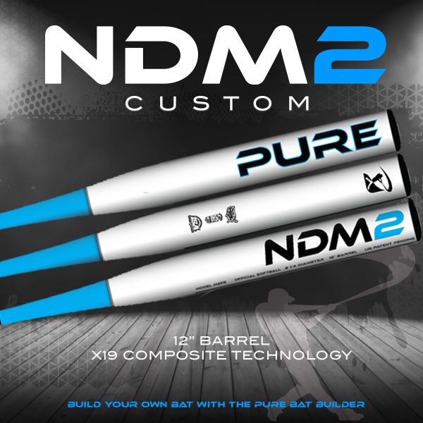 2022 Custom 2 Piece NDM2 12″ Bat (Game Ready)