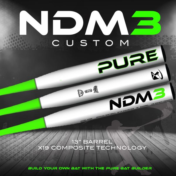 2022 Custom 2 Piece NDM3 13" Bat (Game Ready)