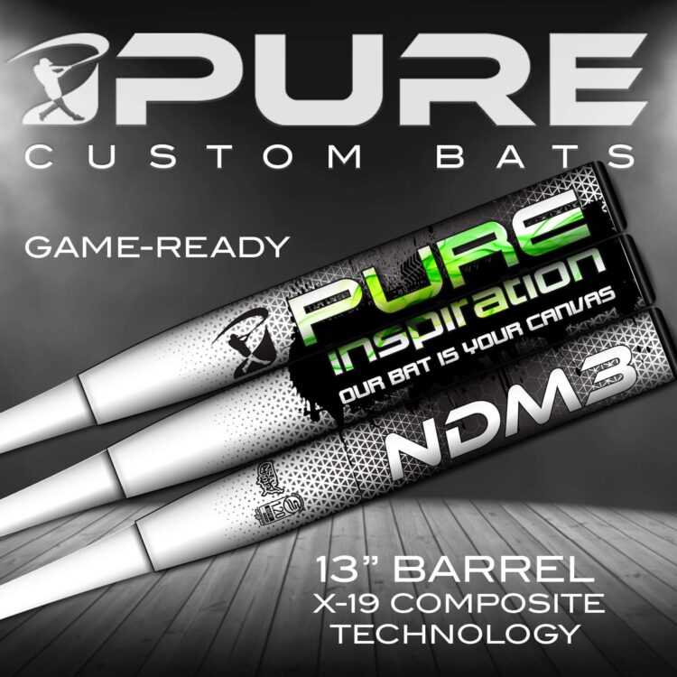 2022 Custom 2 Piece NDM3 13" Bat (Game Ready)