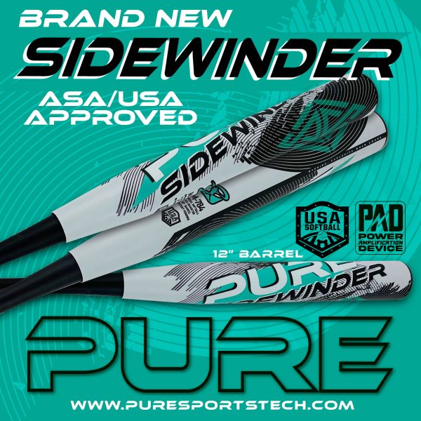 MORE AVAILABLE 12/1 : 2022 2-Piece 12" Sidewinder X22 USA/ASA Softball Bat