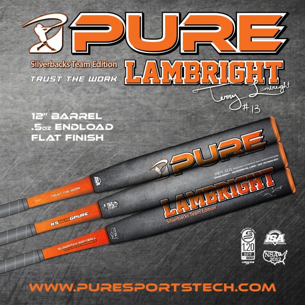 2025 12" Signature LAMBRIGHT USSSA .5oz Endload Softball Bat