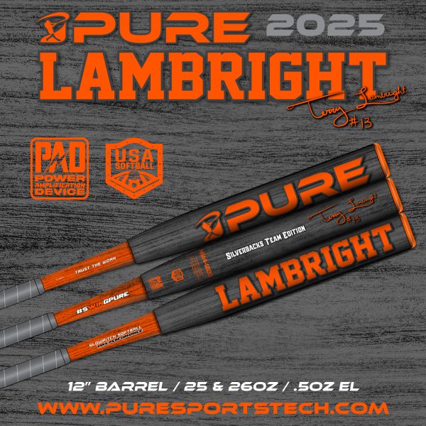 2025 2-Piece 12" Lambright X22 USA/ASA Softball Bat (Sold Out)